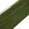 300-Pack 16-Inch 22-Gauge Green Floral Wire Stems – Precut, Flexible, and Bendable for Wreaths, Bouquets, and Floral Arrangements